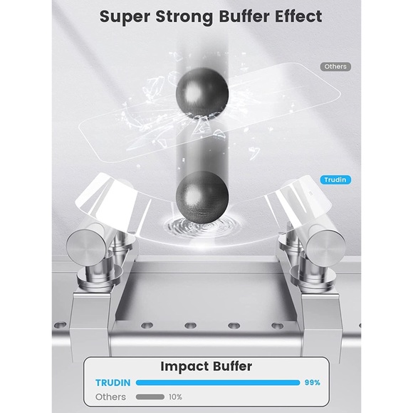 iPhone 12 Pro Ultra Clear Screen Protector Non Tempered Glass Full Coverage - Picture 5 of 6